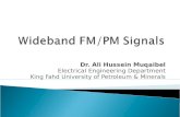 Wideband FM/PM Signals