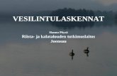 VESILINTULASKENNAT Hannu Pöysä Riista- ja kalatalouden tutkimuslaitos Joensuu