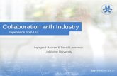 Collaboration with  Industry