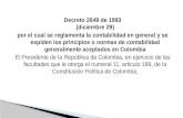 Decreto  2649 de 1993 ( diciembre 29)