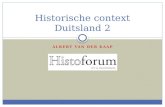 Historische context  Duitsland 2