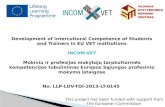Development of Intercultural Competence of Students and Trainers in  EU VET  institutions