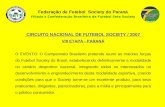 Federação de Futebol  Society do Paraná Filiada a Confederação Brasileira de Futebol Sete Society