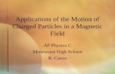Applications of the Motion of Charged Particles in a Magnetic Field