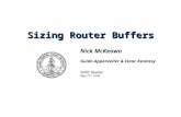 Sizing Router Buffers