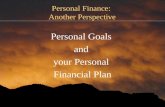 Personal Finance:  Another Perspective