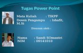 Tugas  Power Point
