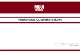 MUJI  _ Markenlose Qualit ätsprodukte