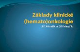 Základy klinické ( hemato )onkologie