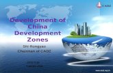 Development of China Development Zones