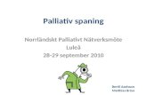 Palliativ spaning