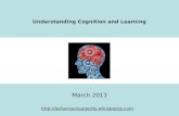 Understanding  Cognition and Learning