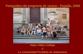Fotografías del programa de verano - Espa ña,  2008