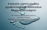 Felszíni vízminősítés gyakorlatának változása Magyarországon