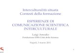 Luigi Amodio Fondazione IDIS-Città della Scienza Napoli, 3 marzo 2011
