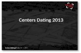 Centers Dating 2013