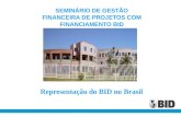 Representação  do BID no  Brasil
