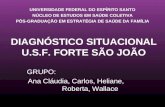 DIAGNÓSTICO SITUACIONAL U.S.F. FORTE SÃO JOÃO