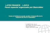 LATIN FINANCE -  LAVCA         Panel especial organizado por Bancoldex