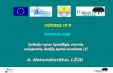 Jurbarko rajono kaimiškųjų vietovių endogeninių išteklių tyrimo rezultatai (1)