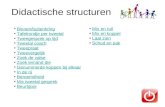 Didactische structuren