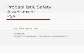 Probabilistic Safety Assessment PSA