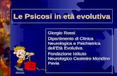 Giorgio Rossi Dipartimento di Clinica Neurologica e Psichiatrica dell’Età Evolutiva