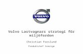 Volvo Lastvagnars strategi för miljöfordon