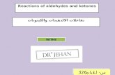 Reactions of  aldehydes  and  ketones