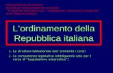 L’ordinamento della Repubblica italiana