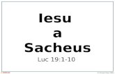 Iesu  a Sacheus