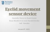 Eyelid movement sensor device