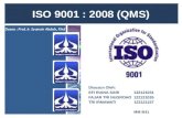 ISO 9001 : 2008 (QMS)