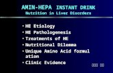AMIN-HEPA INSTANT DRINK Nutrition in Liver Disorders