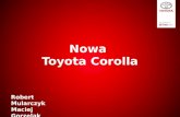 Nowa  Toyota  Corolla
