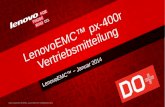 LenovoEMC™ px-400r  Vertriebsmitteilung