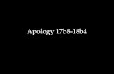 Apology 17b8-18b4