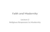 Faith and Modernity