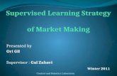 Supervised Learning Strategy  of Market Making