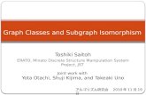 Graph Classes  and Subgraph  Isomorphism