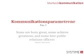 Kommunikationsparametrene Kap. 5