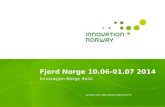 Fjord  Norge 10.06-01.07 2014
