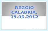 REGGIO CALABRIA, 19.06.2012