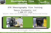 Shearography Tire Testing