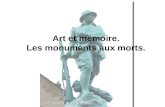 Art et mémoire. Les monuments aux morts.
