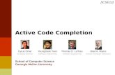 Active Code Completion