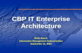 CBP IT Enterprise Architecture