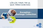 Exception  –  Garbage  Collection