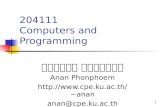 204111  Computers and Programming