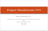 Project Wandelroute VVV